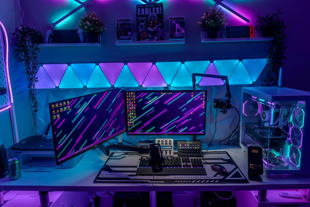 configuración de setup de streaming y PC Gaming en Jaén